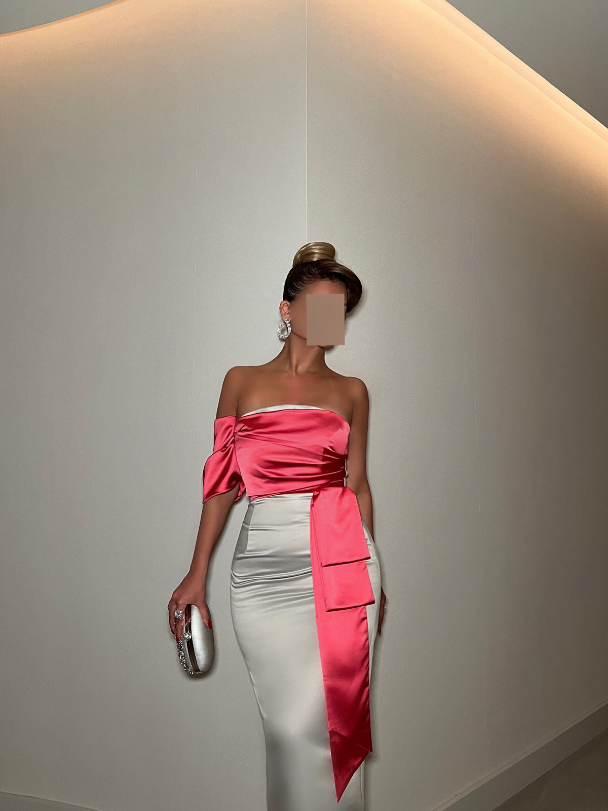aria pink dress ARIA MIDI DRESS IN PINK